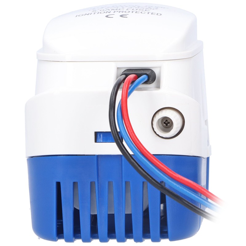 Bilge Submersible Pump Electric Automatic Water ABS Accessory for Drainage