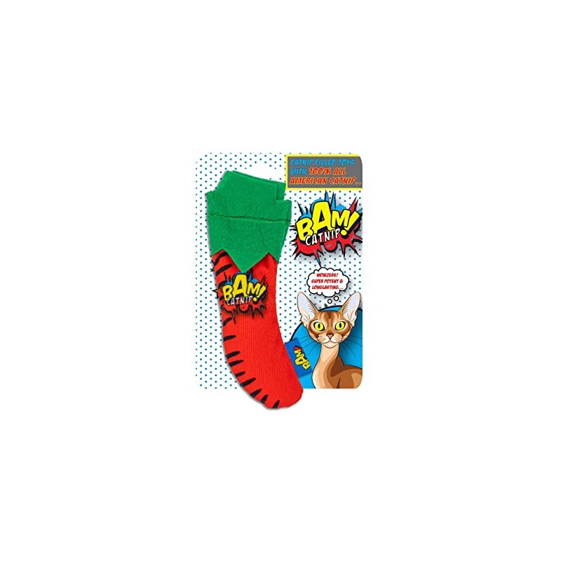 BAM Catnip Chilli Pepper Cat Toy