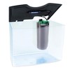 GloFish Crescent aquarium Kit 3 Gallons, Includes Hidden Blue LED