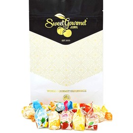 SweetGourmet Arcor Fruit Filled Assorted Bon Bon Hard Candy | 1 Pound