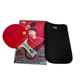 kepitc Table Tennis Racquets 4-9 Stars, Table Tennis Paddles with DHS Sticky ITTF Aproved Hurricane 3/8 Rubber, Ping Pong Rackets with Bag or Case, for All Levels (H6002-FL)