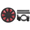 Bike Taillight Red Diamond Pattern Bicycle Safe Warning Flashing Riding