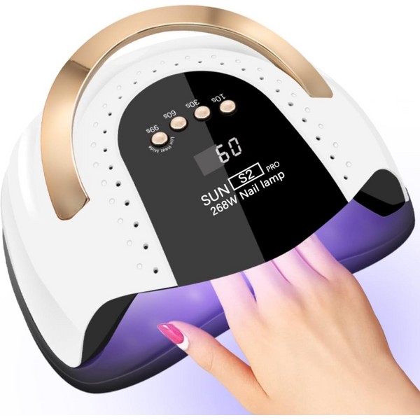 SUNUV SUN2C 268W LED UV nail Lamp with 4 Timer
