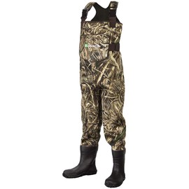 OAKI Toddler & Children's Neoprene Waterproof Fishing Waders Max-5 Camo, 10/11
