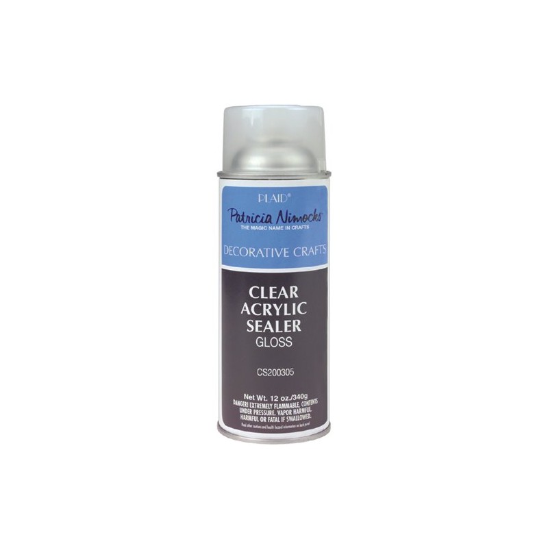 Plaid Patricia Nimocks Clear Acrylic Sealer (12-Ounce), CS200305 Gloss