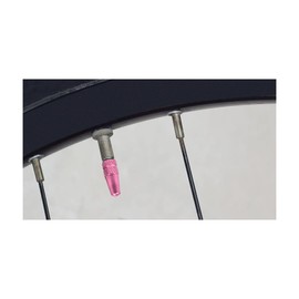 Marcraft Pink Metal Presta Tyre Valve Dust Caps (2 Pack) for Bicycles And Motorcycles | Not For Cars | Anodised Alloy | Screw-On