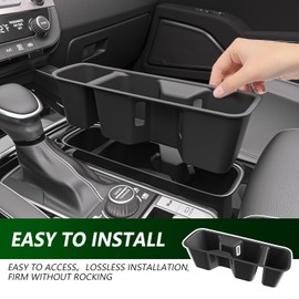 xipoqix Car Cup Holder Compatible with 2022-2025 Nissan Frontier Center Console Organizer Drink Holder Replacement for 2022-2025 Nissan Frontier Accessories (Compatible with 2022-2025 Frontier)