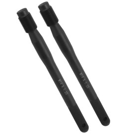 QWORK Wheel Alignment Pin, 2 Pack, M14 x 1.25 Steel Wheel Hanger Rim Stud Pilot Pin Guide Studs for Changing Tires on Cars