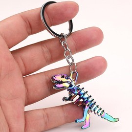 WAREHOUSE 505 DINOSAUR metal keyring keychain Bag Charm gift present - New