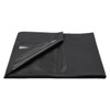 VOANZO 1 Piece Black Waterproof Mattress 1.3x2.2m PVC Thick Mattress