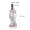 FUNOMOCYA Style Soap Dispenser Refillable Shell Pump Bottle for Liquid