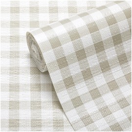 Viseeko Shelf and Drawer Liner, Non Adhesive Kitchen Cabinet Liners, Non Slip Shelving Paper, Strong Grip Waterproof Thick for Dresser Pantry Bathroom Cupboard, Green Grid, 12 in x 20 ft