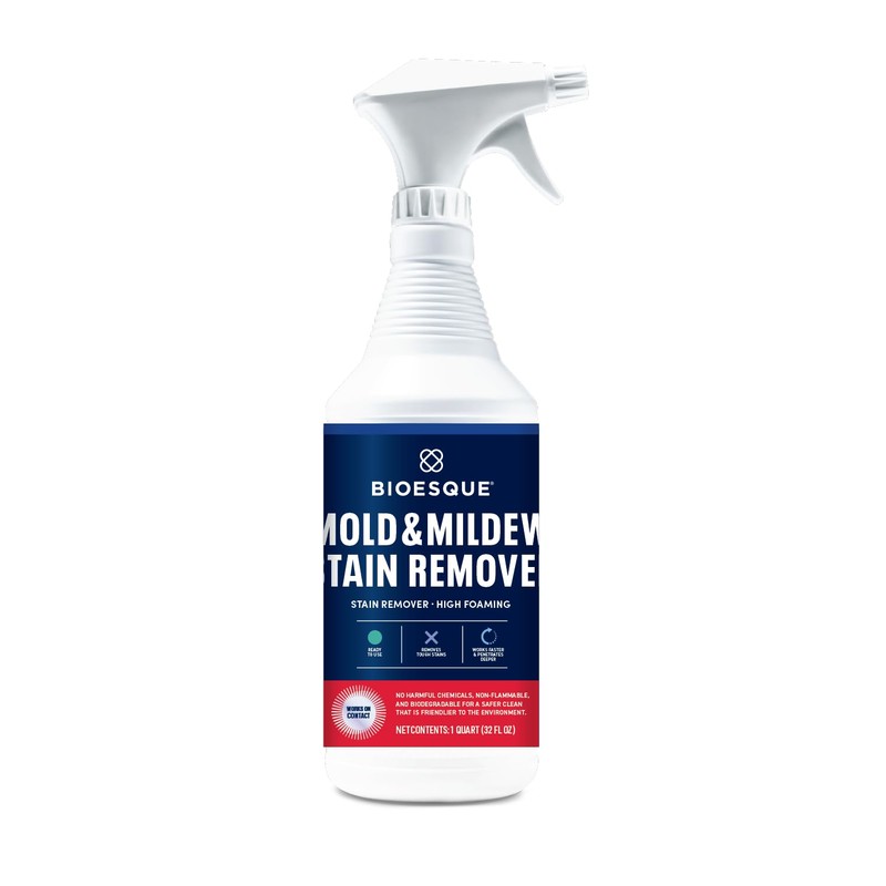 Bioesque Mold & Mildew Stain Remover, 32 Fluid Ounce (Pack