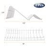 sourcing map 2pcs Plier Organizer Rack 15-Slot Plier Rack Cutters