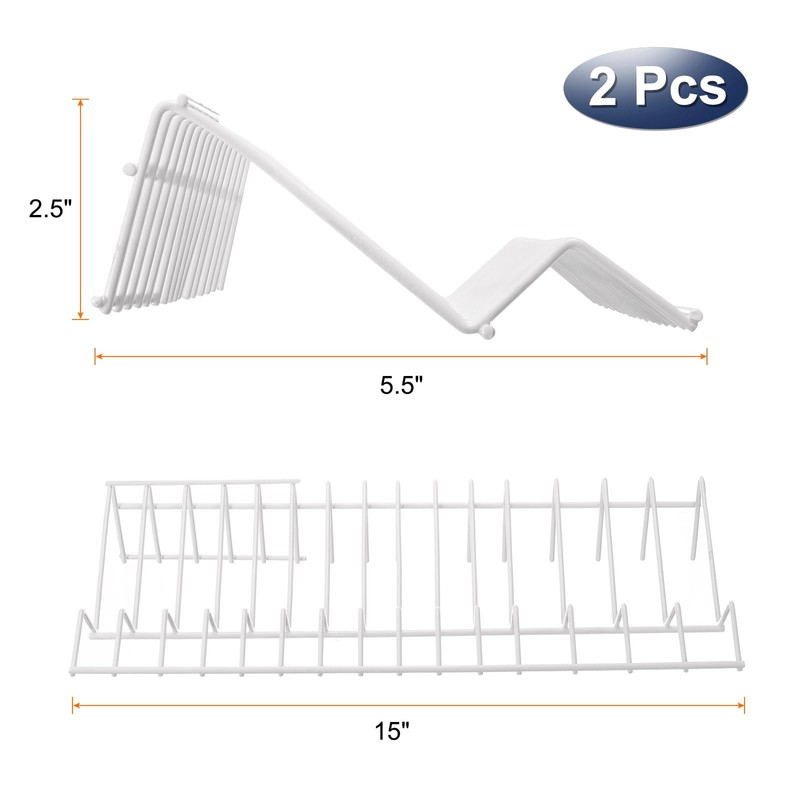 sourcing map 2pcs Plier Organizer Rack 15-Slot Plier Rack Cutters