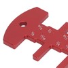 Step Depth Gauge for Table Saw Router Imperial Aluminum Alloy