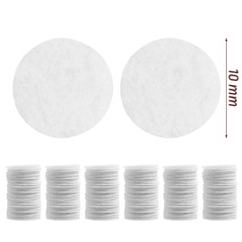 800 Pieces Microdermabrasion Filters 10mm Microdermabrasion Pads Microderm Filters Replacement Dermabrasion Cotton Filters for Microdermabrasion Machine (800 Pieces)