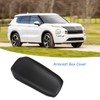 Center Console Armrest Box Cover Artificial Leather Replacement for Outlander