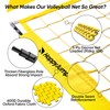 Happy Jump Adjustable Volleyball Training Net Equipment System 8x11 FT