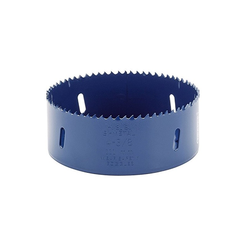 Draper 34772 Expert HSS Bi-Metal Hole Saw Blade, 111mm, Blue