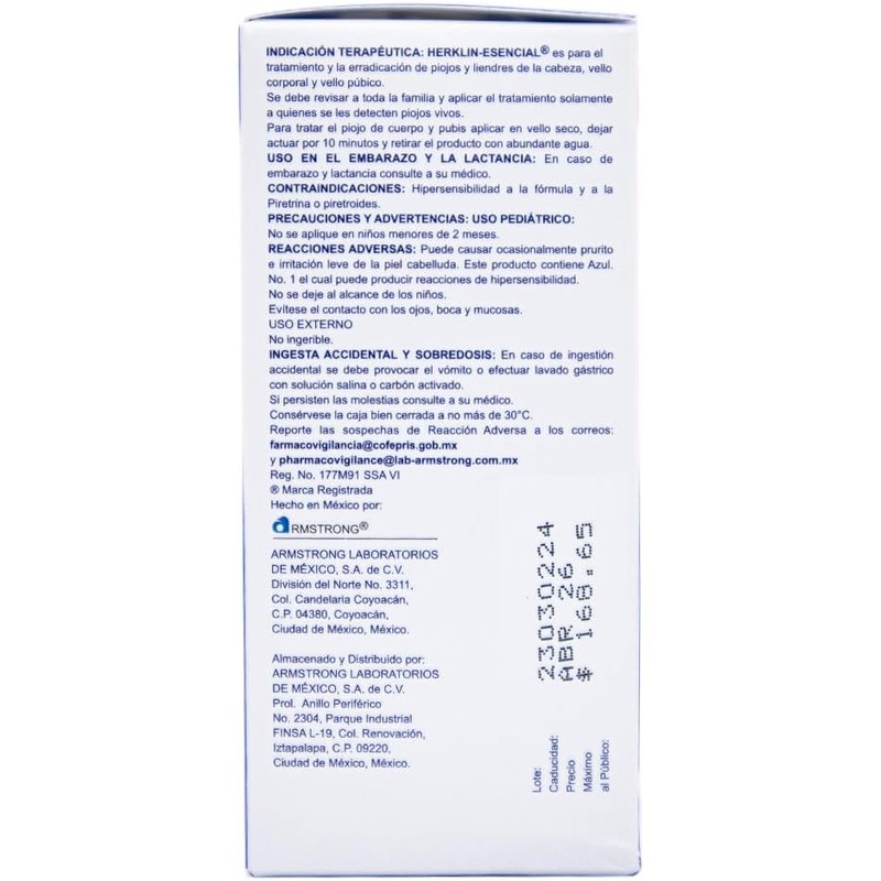 Herklin Shampoo Esencial 60ml
