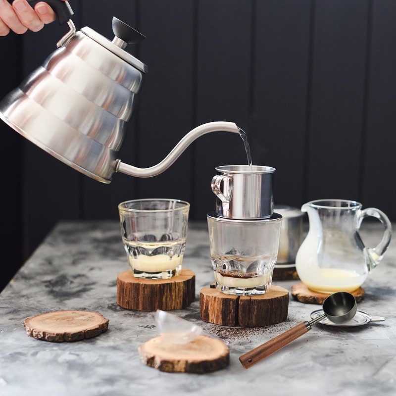sourcing map Coffee Measuring Spoon, 4" x 0.8" 15ml Stainless