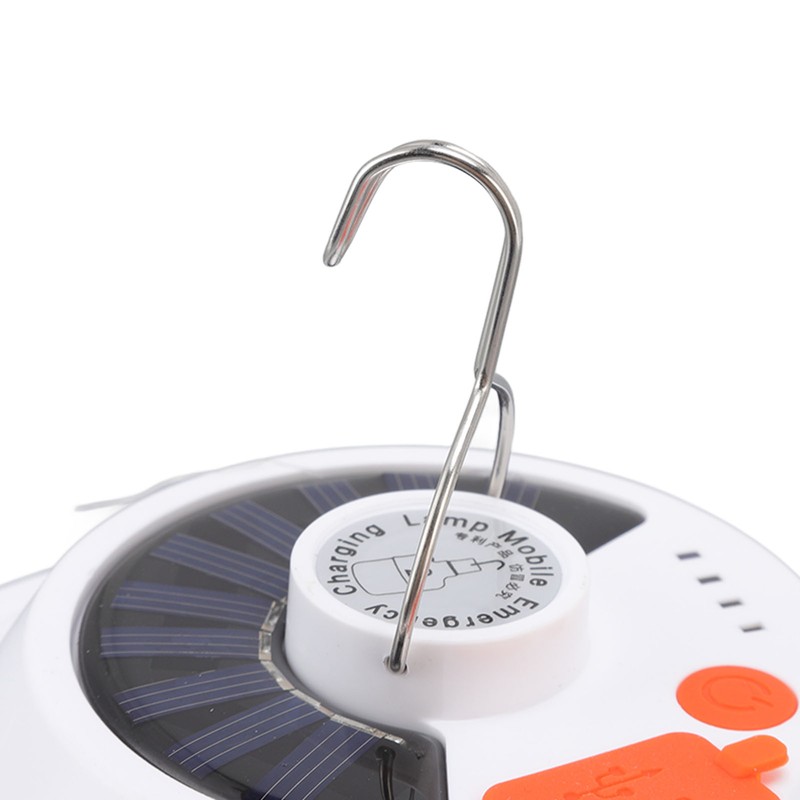 Solar Emergency Light IP65 Waterproof 60 LEDs USB Rechargeable Camping