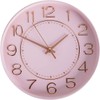 HZDHCLH Radio Clock Quiet, Wall Clock Diameter 9.8 inches (25