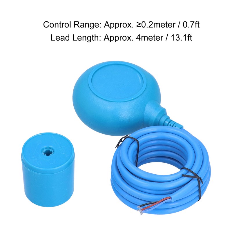 Float Switch Water Liquid Level Controller Sensor IP68 Round for