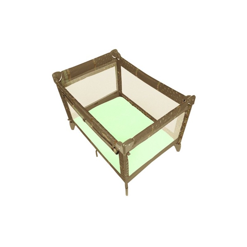 Kushies S345-MNT Play Pen Playard Fitted Sheet, Green