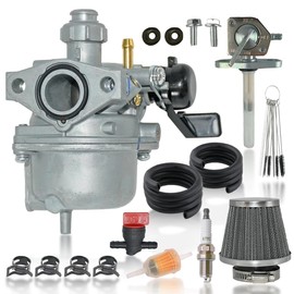Carburetor Fits for Honda XR70R 1997-2003 for CRF70 XR70 1997-2005 for CRF70F 2004-2012 16100-GCF-672 With Air Filter & Fuel Valve Petcock & Spark Plug