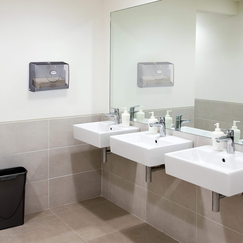 Relaxdays Paper Hand Towel Dispenser for H2 Paper Hand Towels