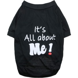 DroolingDog Pet Dog Shirts It's All About ME Cute Birthday Costume Boy Dogs T Shirt for Small Medium Large Dogs, 4XL
