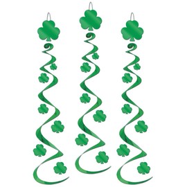 Shamrock Whirls 30in 3-Count Packages (Pack of 6)