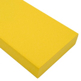 BuyPlastic Tangent Poly Lumber - Lemon Yellow, 2x4 (1.5" x 3.5"), 36" L