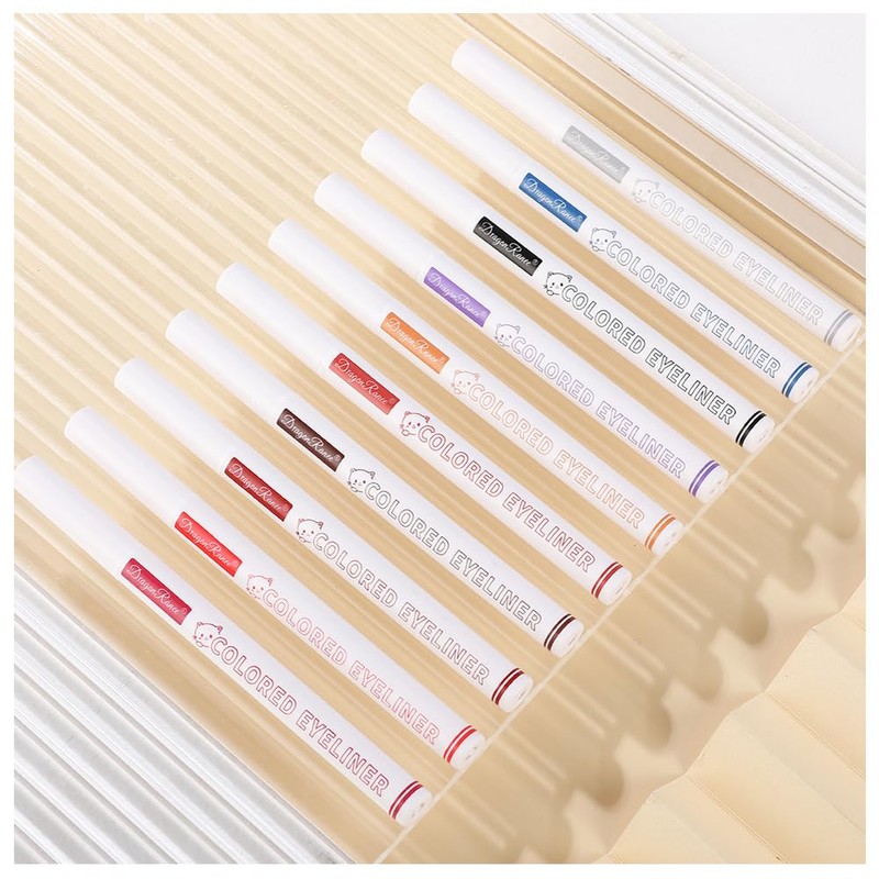 Cute Color Waterproof Eyeliner Liquid Pen Long Lasting Beginners Women