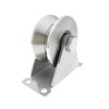 3in 304 Stainless Steel Sliding Gate Wheels V Groove Track