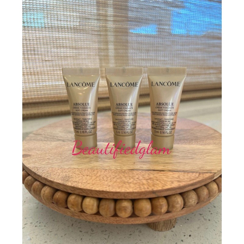 Lancôme 3 Lancome ABSOLUE Soft Cream 5 ml/0.16 oz. each