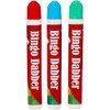 Pack of 3 Novelty Bingo Dabbers Marker Pens Assorted Colours
