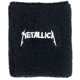 Metallica Logo - Wristband Sweatband Black