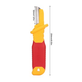 Cable Sheath Stripping Knife 1000V High Voltage Resistance Anti Magnetic Insulation Electrician Knife KN001
