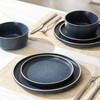Earth & Clay Amber 24-Piece Dinnerware Set Stoneware, Dishwasher and
