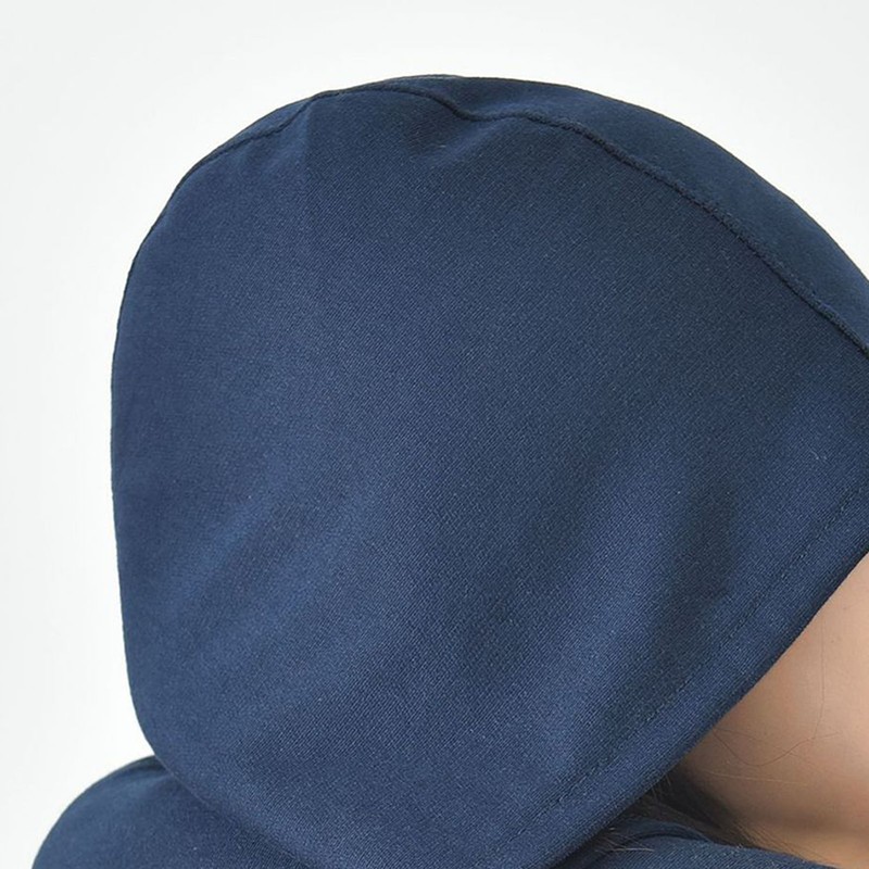 Hoodie Travel Pillow Hooded Neck Pillow Adjustable Ergonomic Travel Neck