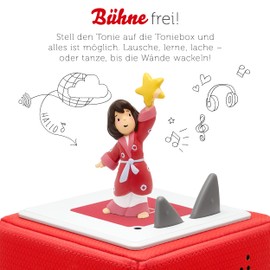 tonies Audio Figure for Toniebox, Laura's Star & Glittering Goodnight Stories, Audio Play with 3 Stories for Children from 5 Years, Playing Time Approx. 58 Minutes