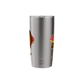 Pool Bigfoot Donut Sasquatch Donut Float for Boys Kids Men Stainless Steel Insulated Tumbler