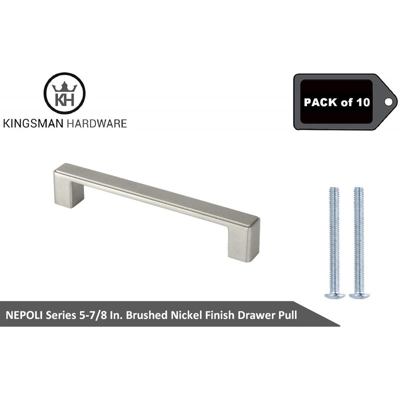 Kingsman NEPOLI Series (Pack of 10) Solid Zinc Alloy Drawer