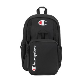 Champion Mode Lunch Kit & Backpack Combo, Black, One Size