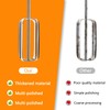 Hand Mixer Beaters Stainless Steel Attachments Compatible with Kitchen Aid