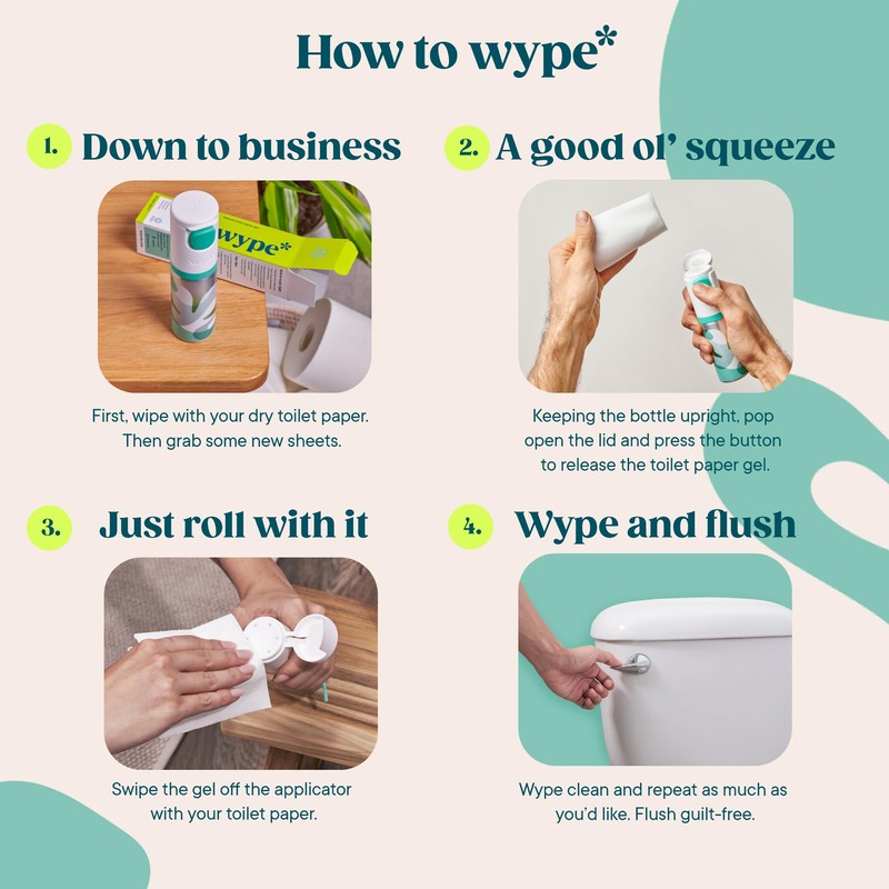 Wype | On The Go Bundle | Toilet Roll Gel