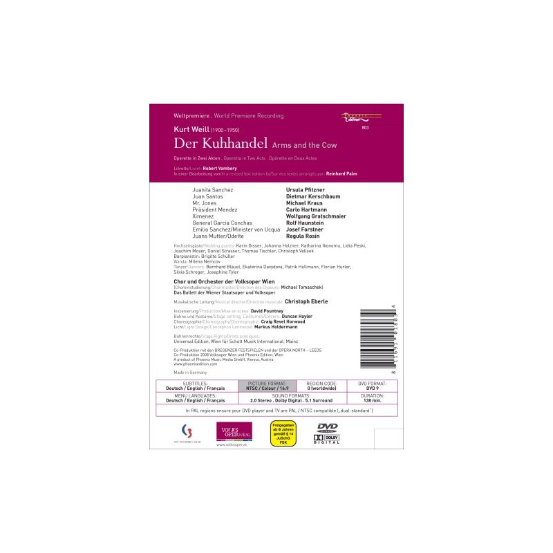 Kurt Weill - Der Kuhhandel
